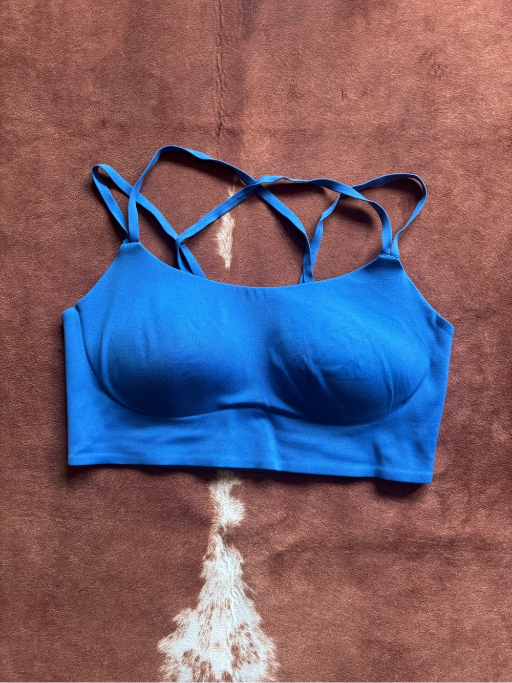 aerie OFFLINE Cobalt Blue Sports Bra